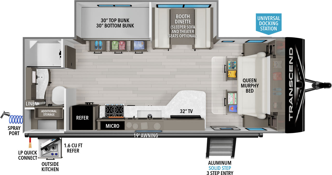 Travel Trailers  Transcend Xplor