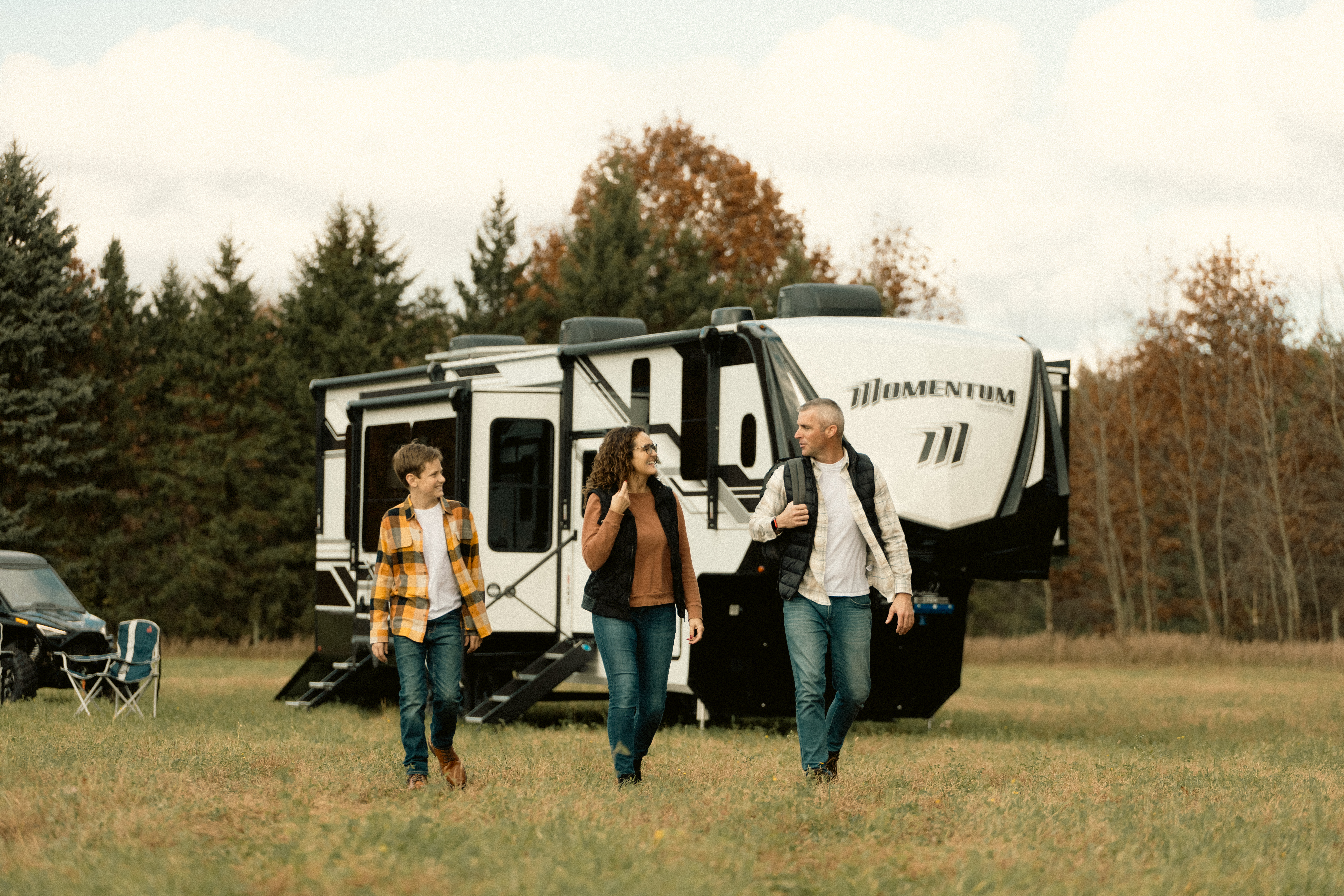 Inside The Momentum Toy Hauler