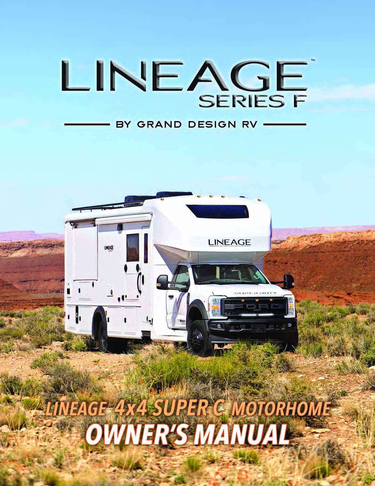 Grand Design Lineage Series F Owners Manual